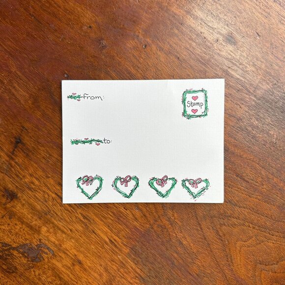 6ct To and From Postcard Notes - Picture 8 of 11